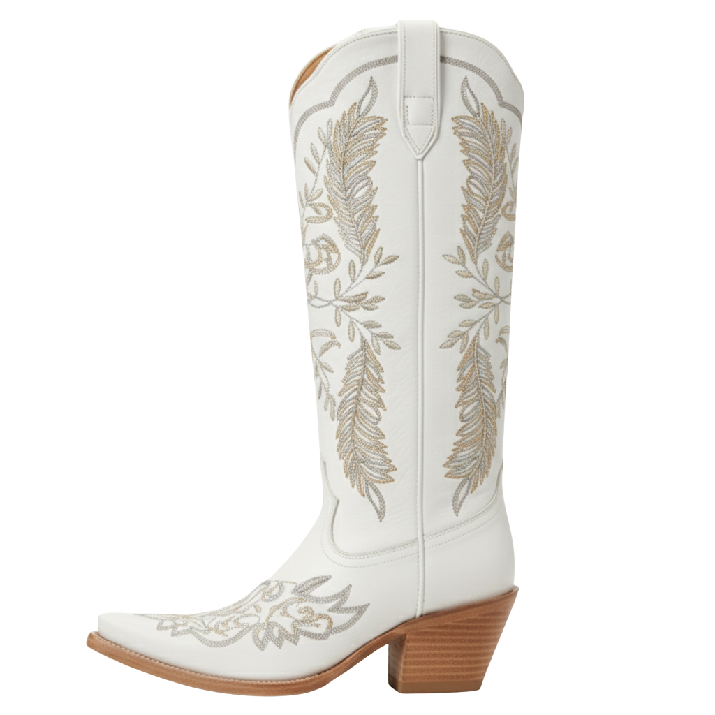 Western Leather Cowgirl Boot