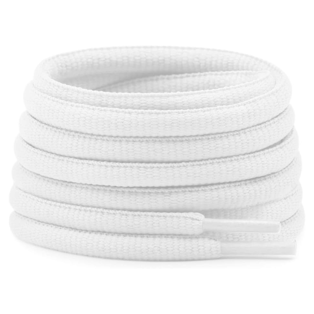 Oval Athletic Pair of 2 4mm Thick Half Round Shoe Laces