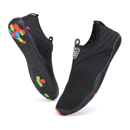 Dry Barefoot Water Shoes With Slip Resistant Textured Outsole-My Beach Shoes