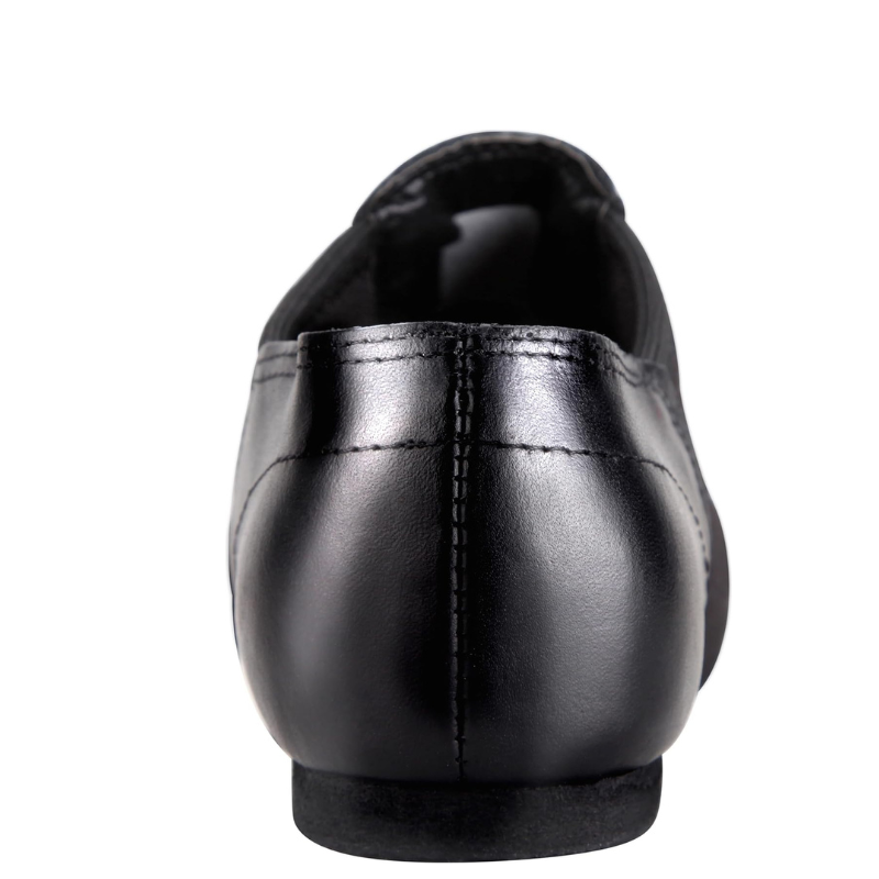 Leather Upper Jazz Shoes Slip On For Cushioned Insole-My Beach Shoes