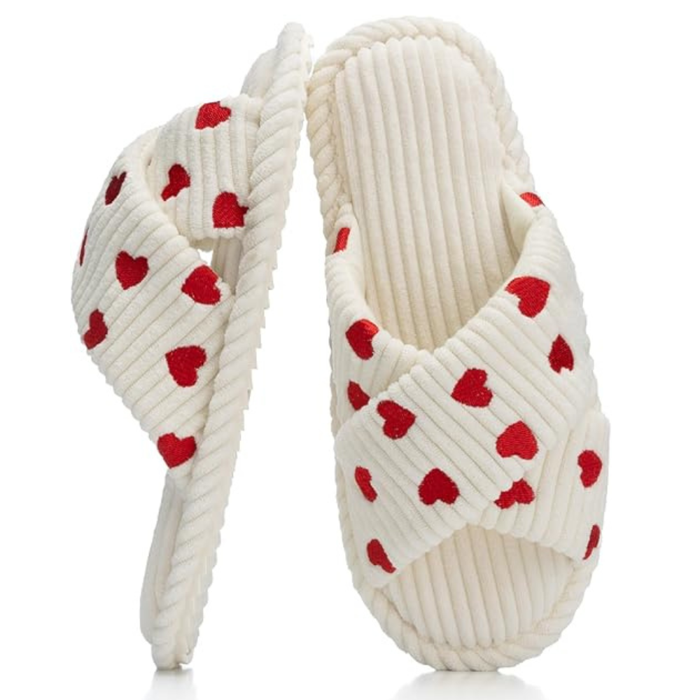 Womens Memory Foam Open Toe Crossband SlidesWomens Memory Foam Open Toe Crossband Slides - Image 10