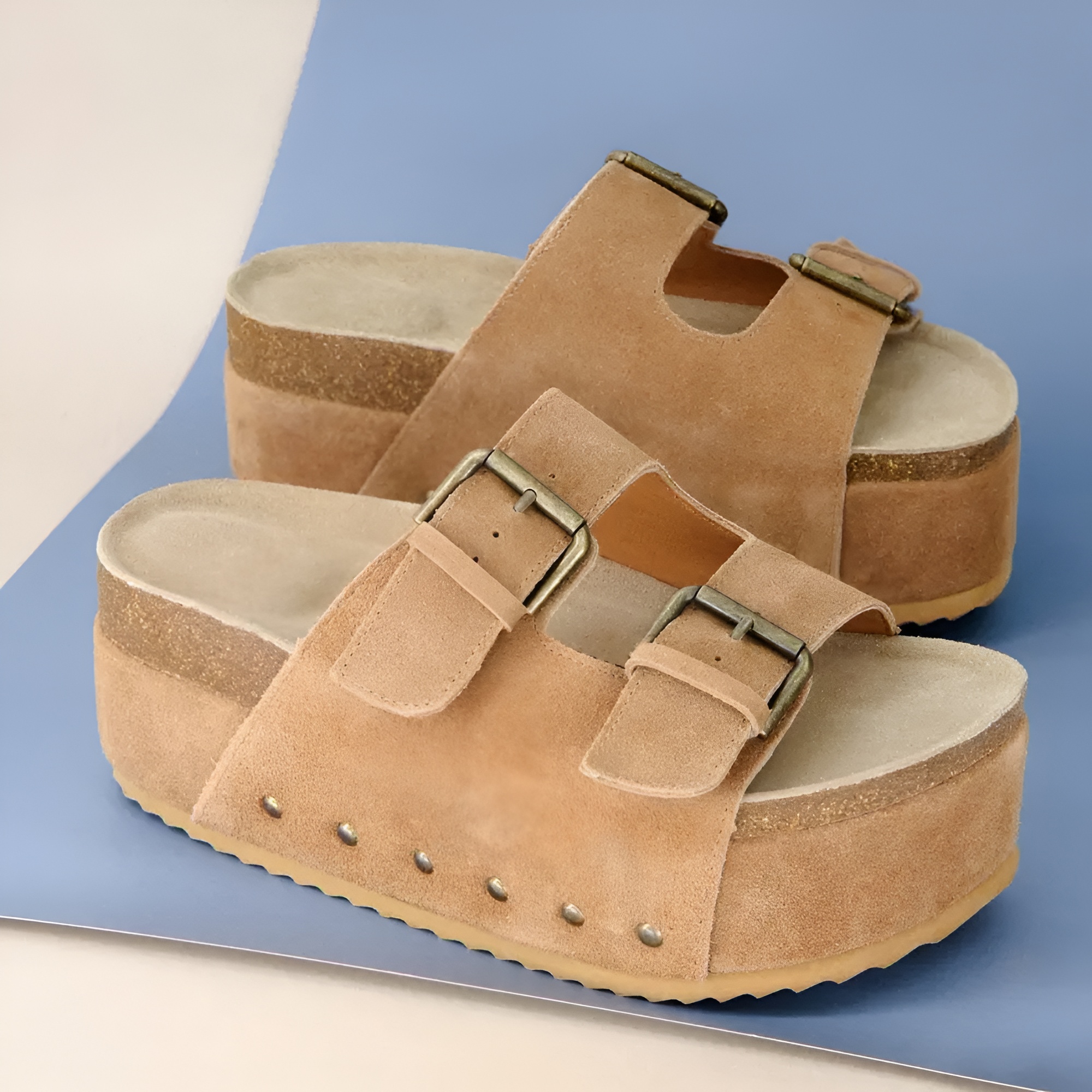 Women's Guru Suede Platform Sandal