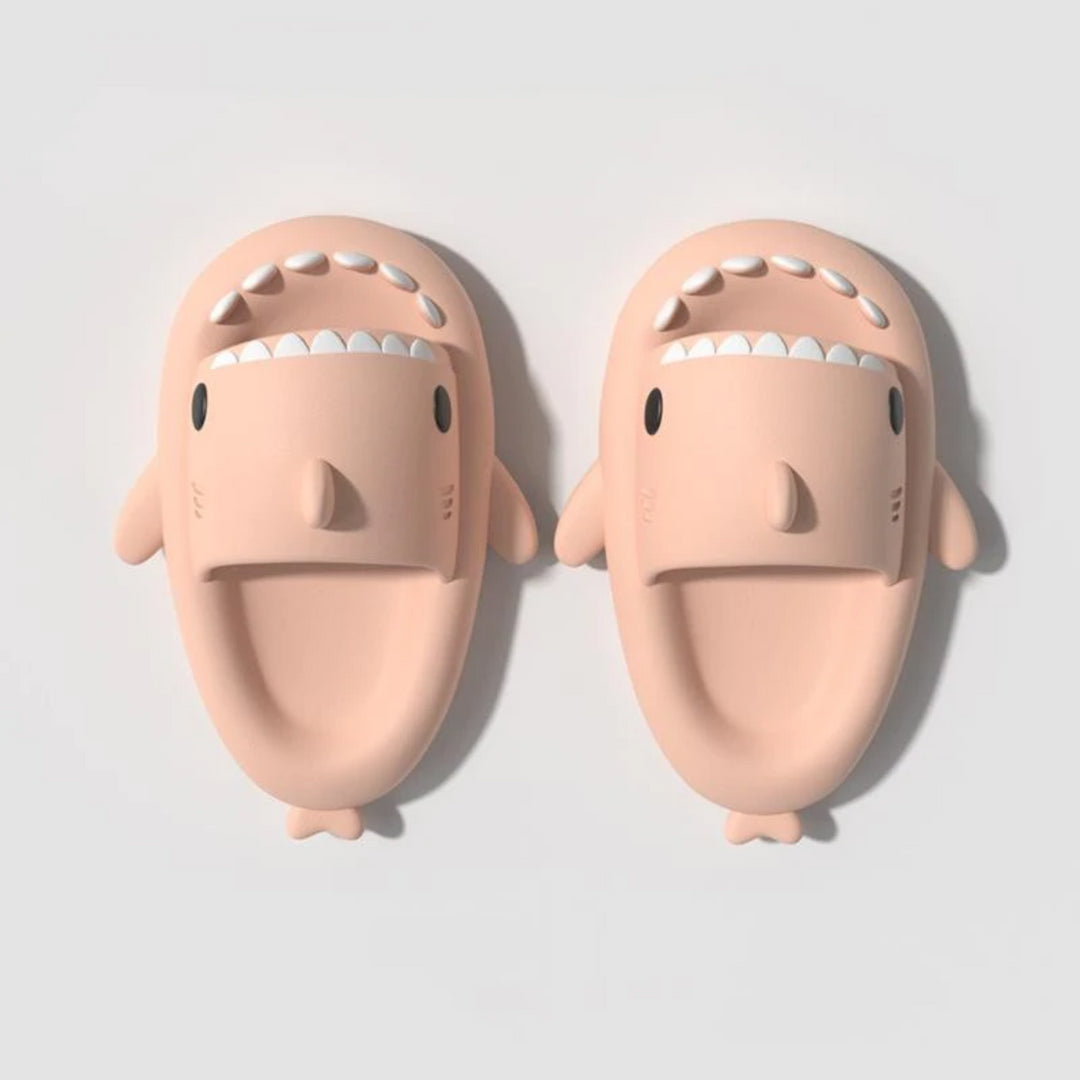 Shark Cloud Slides - Comfortable and Stylish Slip-On Sandals - My Beach Shoes