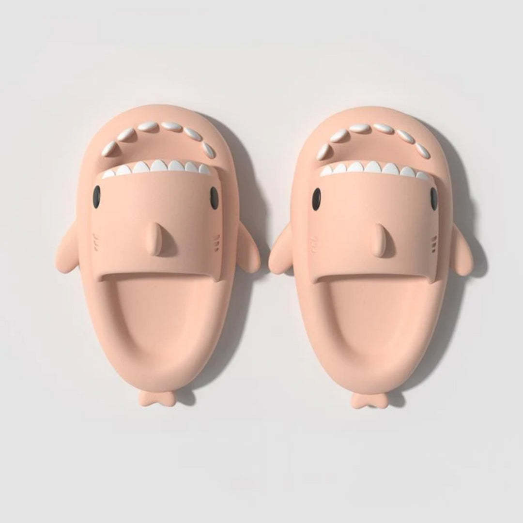 Shark Cloud Slides - Comfortable and Stylish Slip-On Sandals - My Beach Shoes