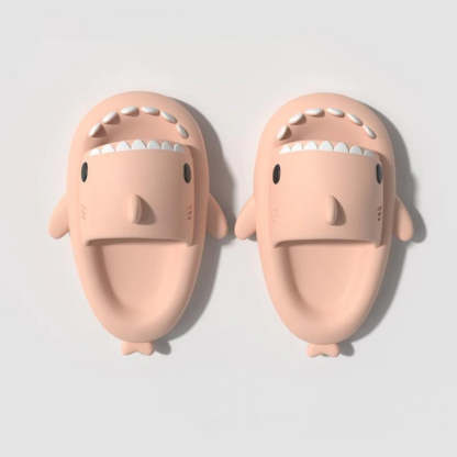 Shark Cloud Slides - Comfortable and Stylish Slip-On Sandals - My Beach Shoes