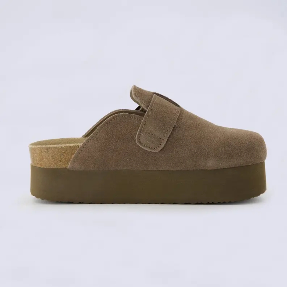 Women's Granola 2 Suede Platform Clogs