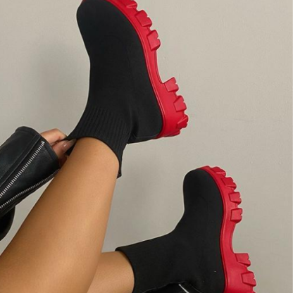 Winter Thick-soled Casual Short Boots - My Beach Shoes