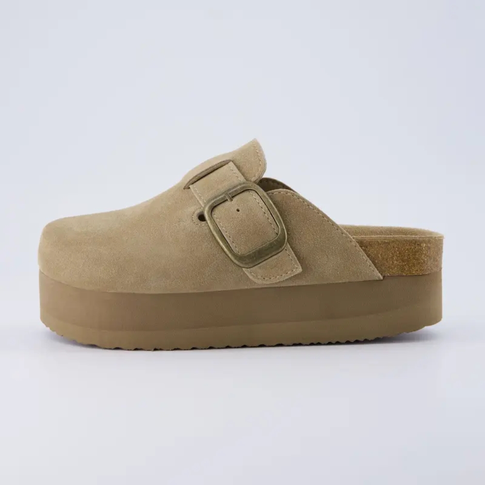 Women's Granola 2 Suede Platform Clogs