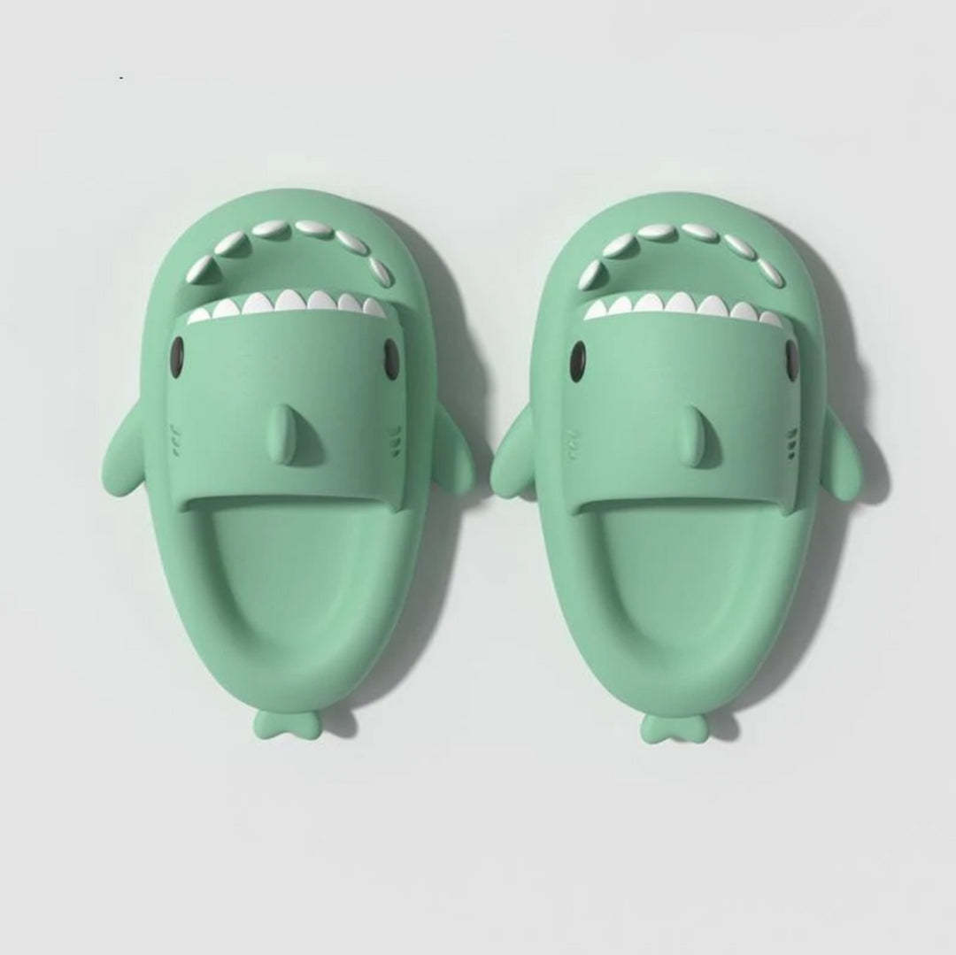 Shark Cloud Slides - Comfortable and Stylish Slip-On Sandals - My Beach Shoes