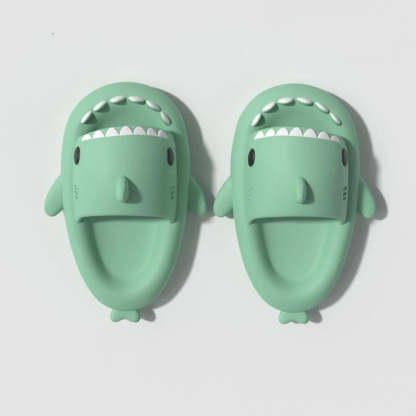 Shark Cloud Slides - Comfortable and Stylish Slip-On Sandals - My Beach Shoes