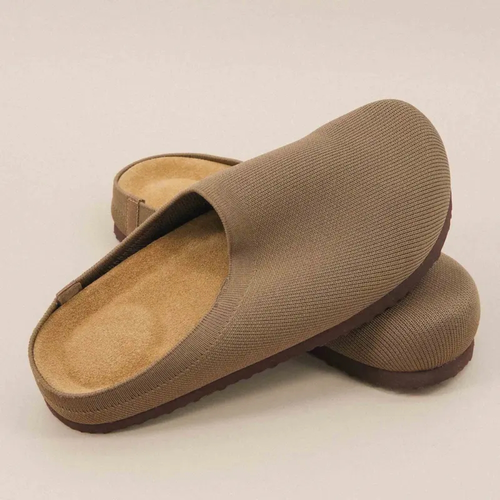 Women's Sils Knit Cork Footbed Clog