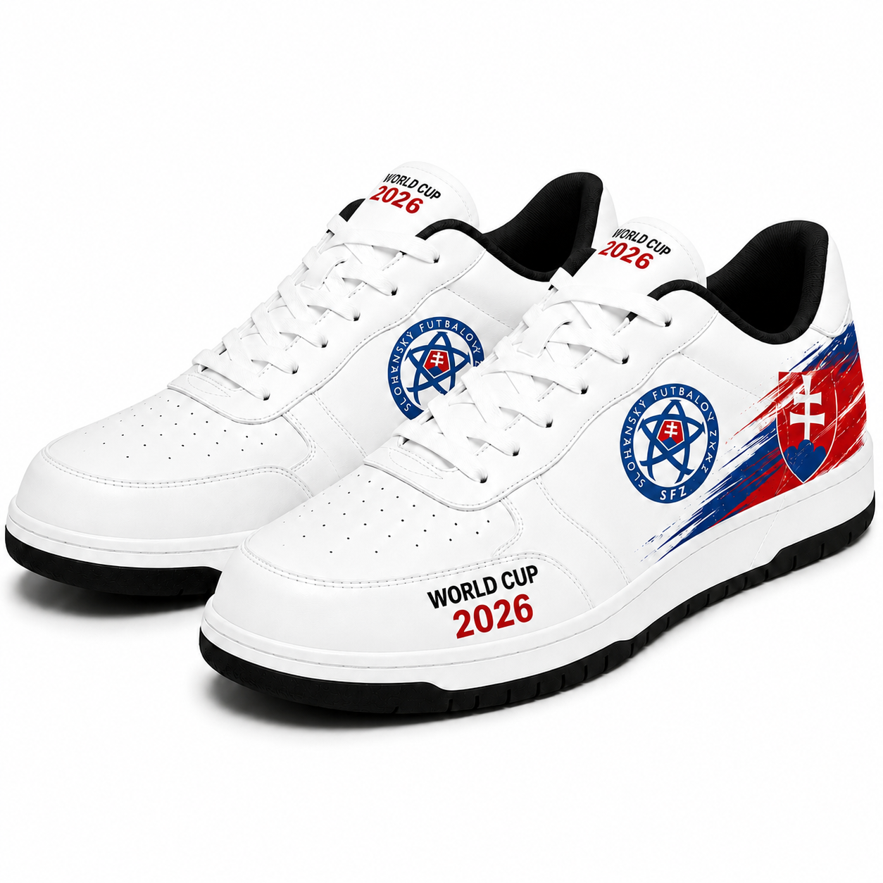 World Cup 2026 Slovakia Football Fan Printed Shoes