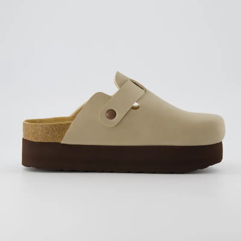 Cushionaire Women's Loom Platform Slip-On Clog