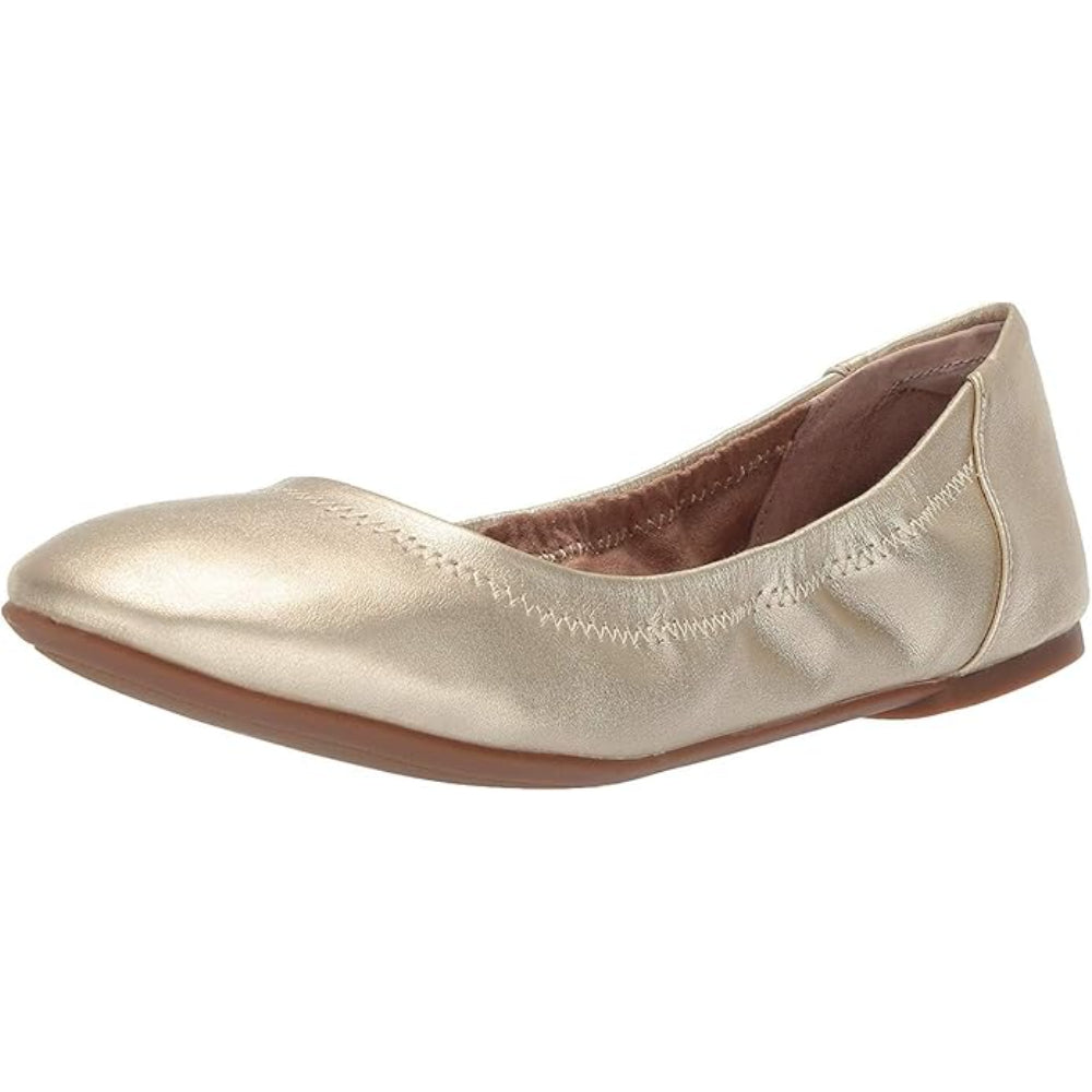 Ballet Flats With Memory Foam And Non Slip Textured Outsole - My Beach Shoes