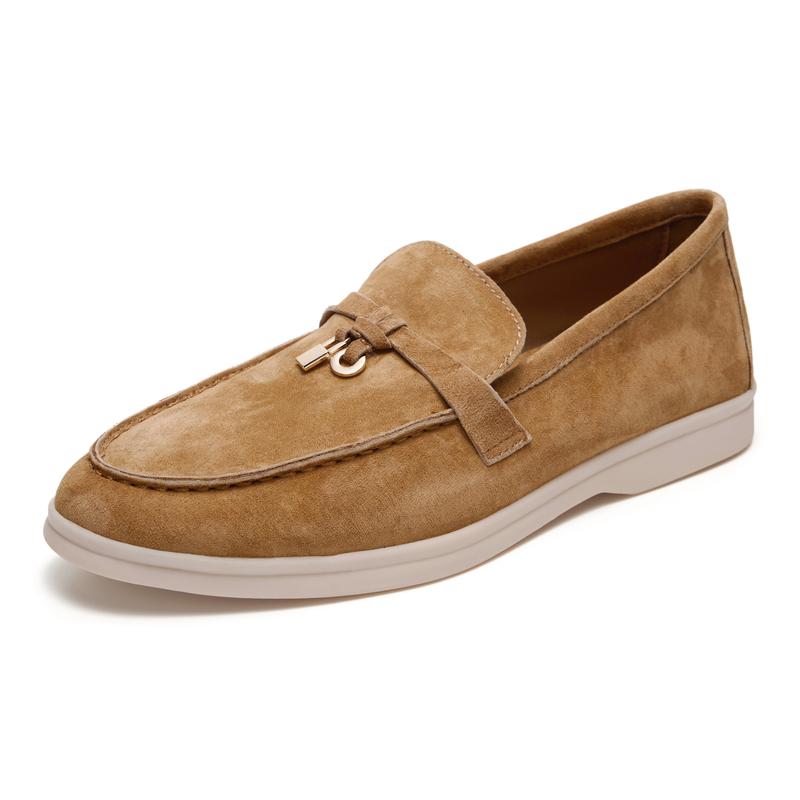 Lightweight Penny Loafers with Cushioned Insole and Non Slip Sole for Women