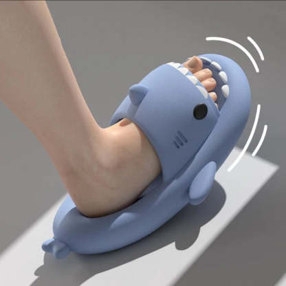 Shark Cloud Slides - Comfortable and Stylish Slip-On Sandals - My Beach Shoes