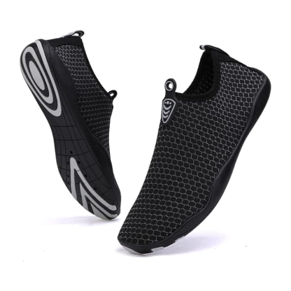 Dry Barefoot Water Shoes With Slip Resistant Textured Outsole-My Beach Shoes