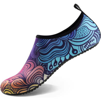 Lightweight Quick Dry Water Shoes With Cushioned Footbed - My Beach Shoes