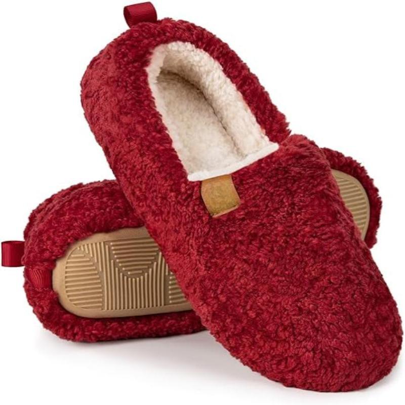 Solid Colored Comfy Plush Style Slippers-My Beach Shoes