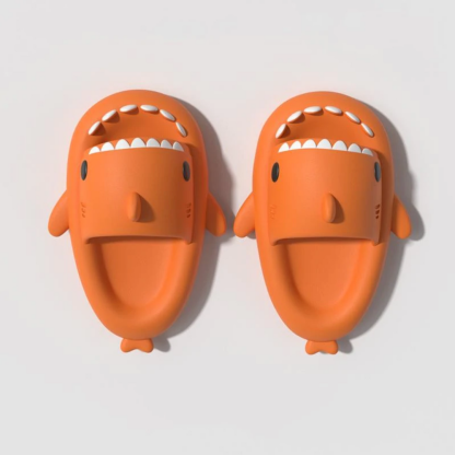 Shark Cloud Slides - Comfortable and Stylish Slip-On Sandals - My Beach Shoes