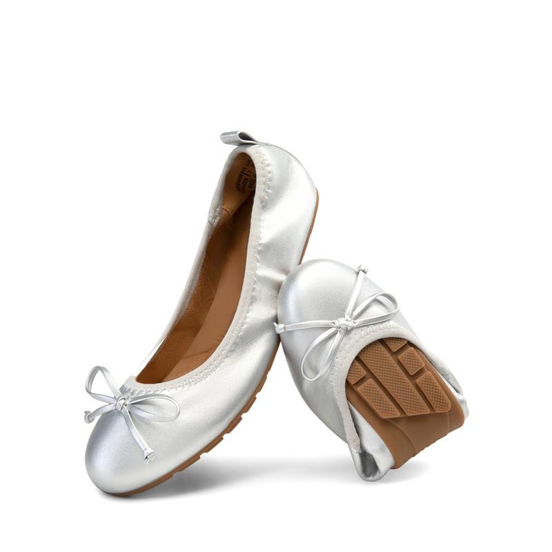 Flexible Foldable Ballet Flats with Elastic Band for Travel Wear
