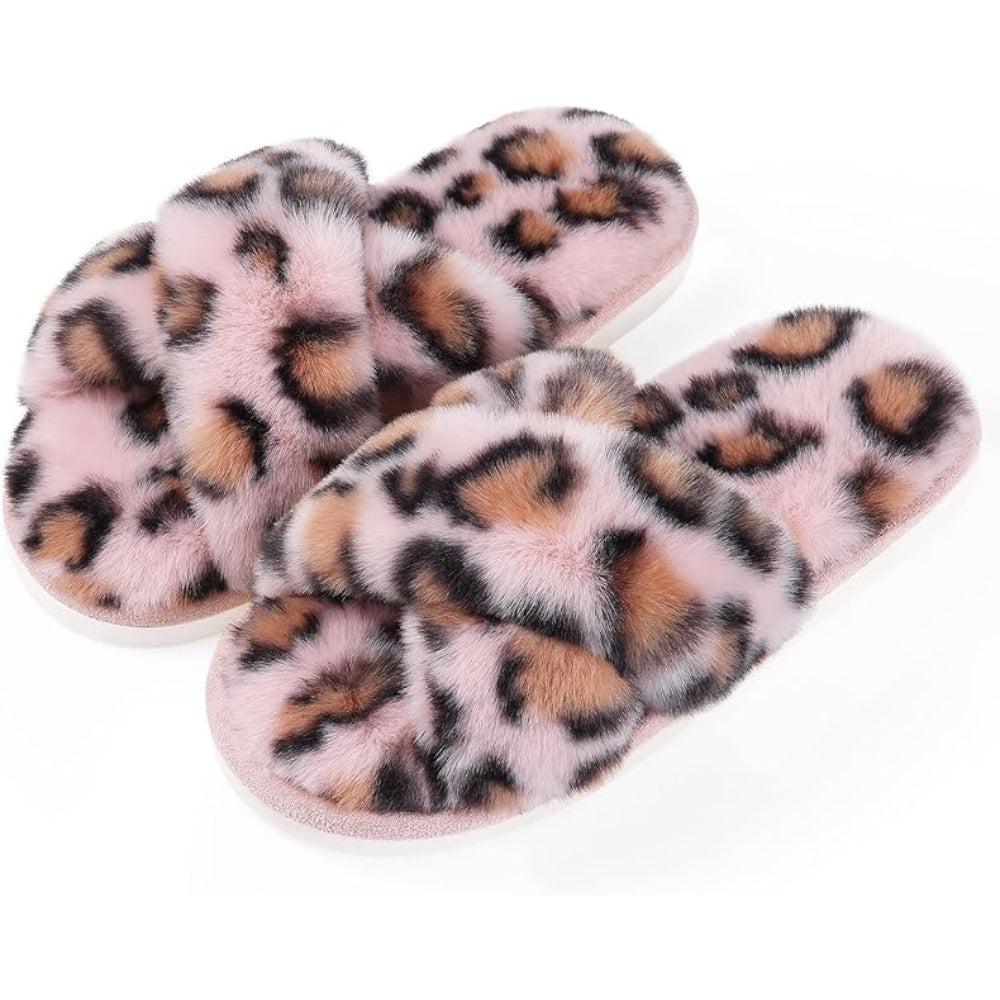 Comfy And Lightweight House Slippers With Non Slip Textured Outsole - My Beach Shoes