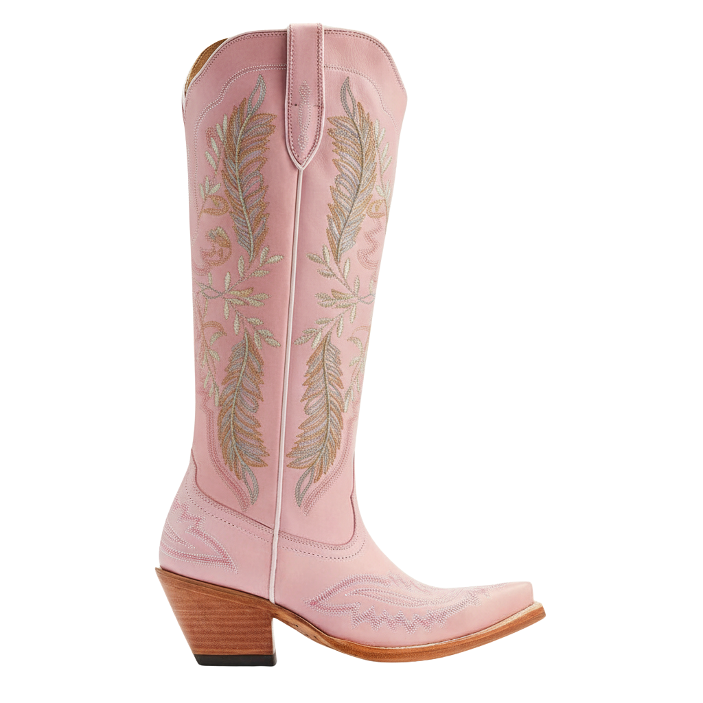 Western Leather Cowgirl Boot