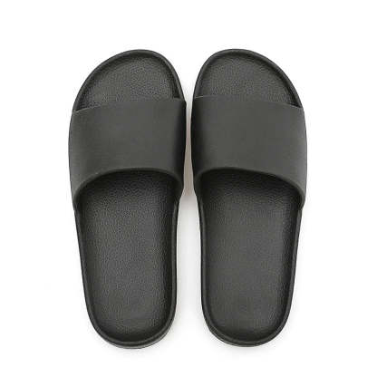 The Solid Colored Cushion Slides - My Beach Shoes