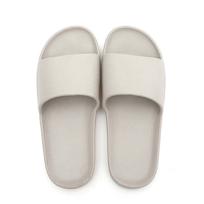 The Solid Colored Cushion Slides - My Beach Shoes