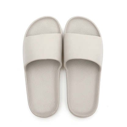 The Solid Colored Cushion Slides - My Beach Shoes