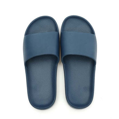 The Solid Colored Cushion Slides - My Beach Shoes