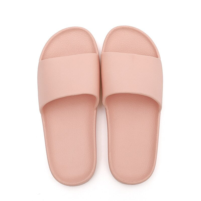 The Solid Colored Cushion Slides - My Beach Shoes