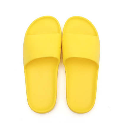 The Solid Colored Cushion Slides - My Beach Shoes