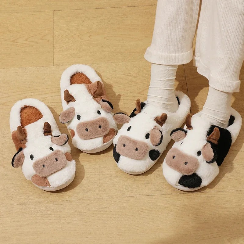 Animal Themed Fluffy Slippers-My Beach Shoes