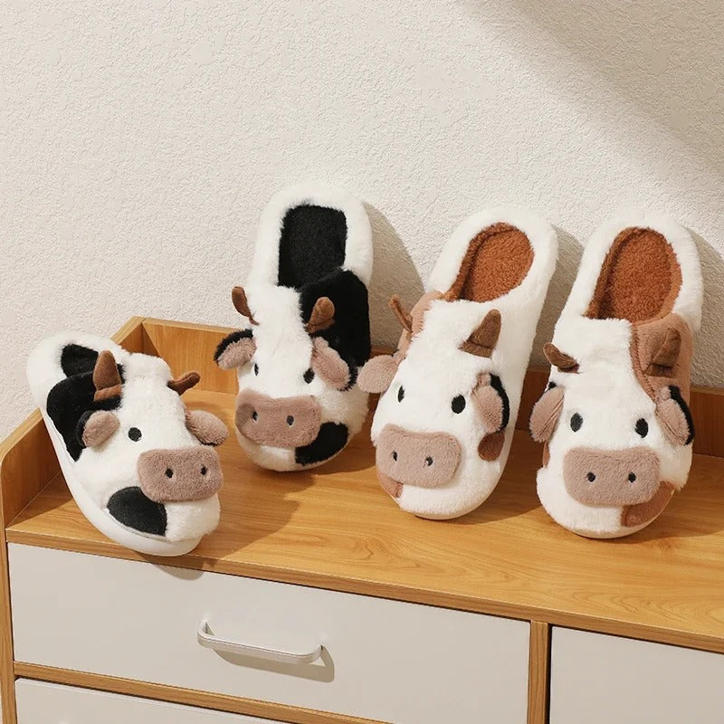 Animal Themed Cozy Fluffy Slippers - My Beach Shoes