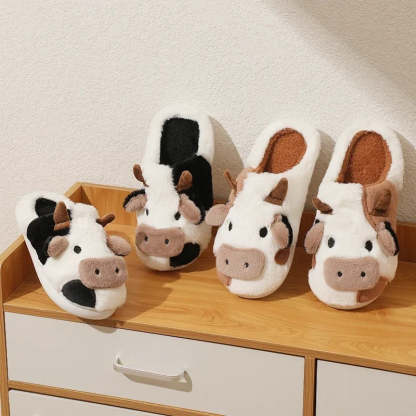 Animal Themed Cozy Fluffy Slippers - My Beach Shoes