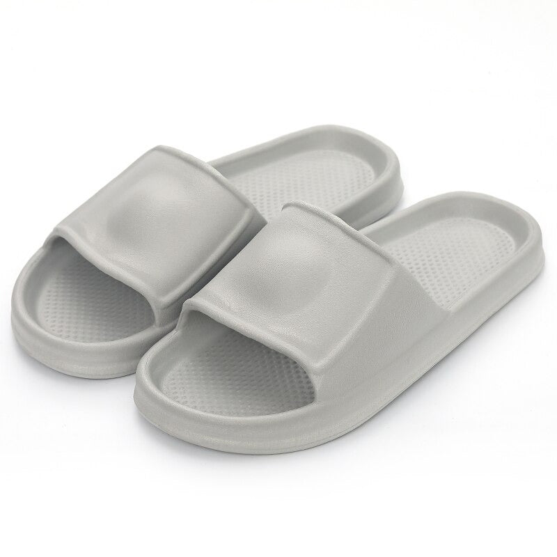 The Solid Cushion Slides - My Beach Shoes