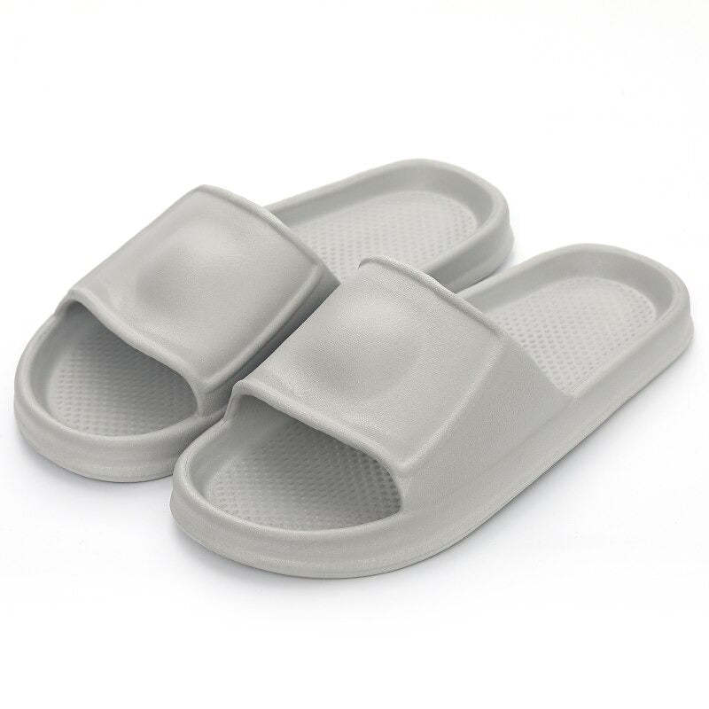 The Solid Cushion Slides - My Beach Shoes