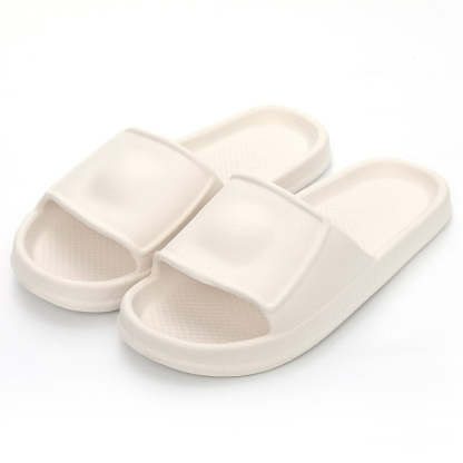 The Solid Cushion Slides - My Beach Shoes