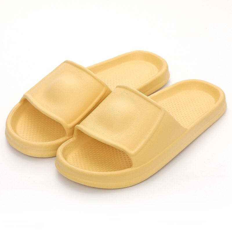 The Solid Cushion Slides - My Beach Shoes