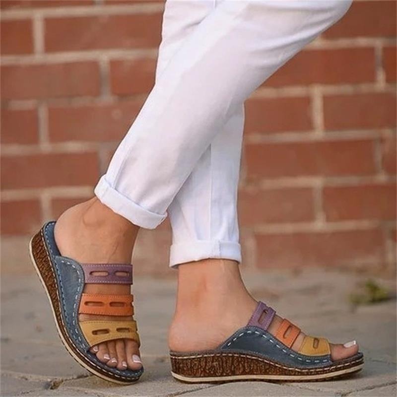 Women's Retro Summer Sandal-My Beach Shoes