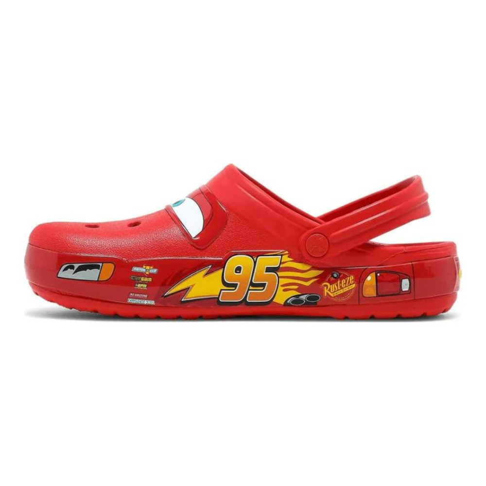 Classic Lightning McQueen Pattern Clogs-My Beach Shoes