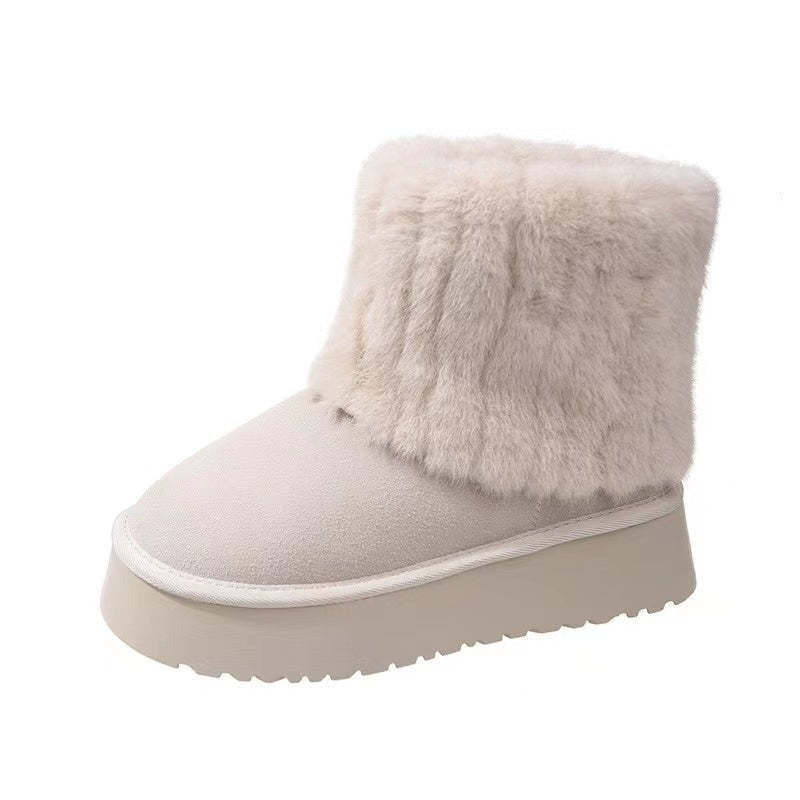 Comfy High Top Snow Boots - My Beach Shoes