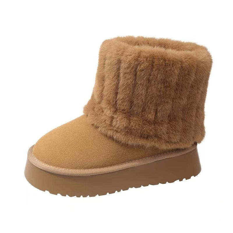 Comfy High Top Snow Boots - My Beach Shoes