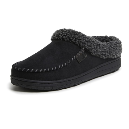 Comfy Slip On Slippers With Cushioned Footbed - My Beach Shoes