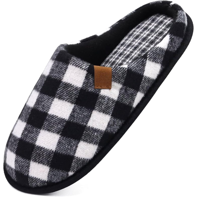 Cozy Memory Foam Scuff Slippers SlipCozy Memory Foam Scuff Slippers Slip - Image 4