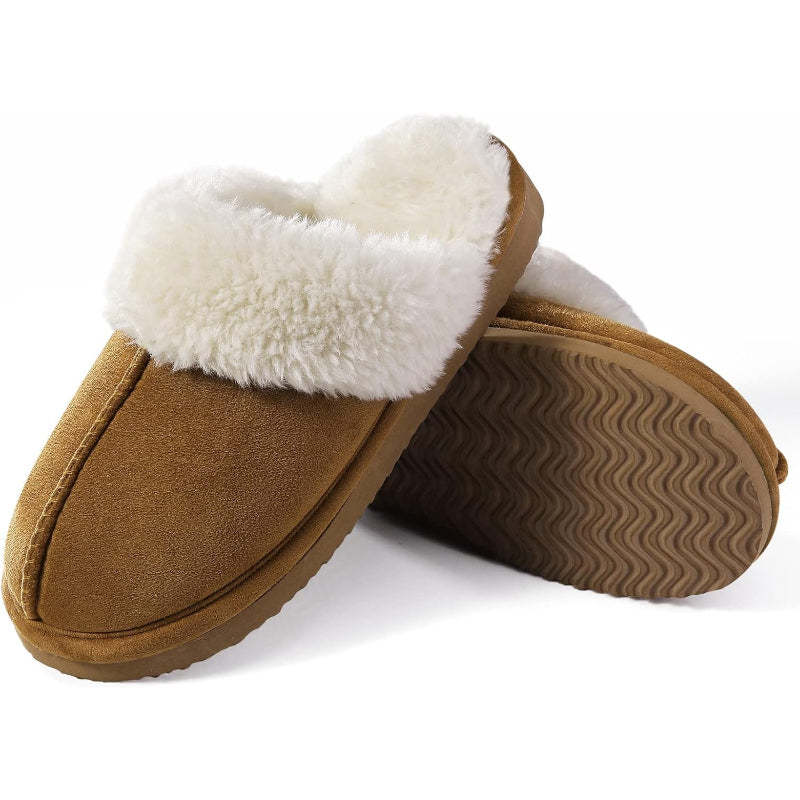 Cozy Fuzzy Memory Foam Slippers - My Beach Shoes