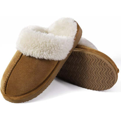 Cozy Fuzzy Memory Foam Slippers - My Beach Shoes