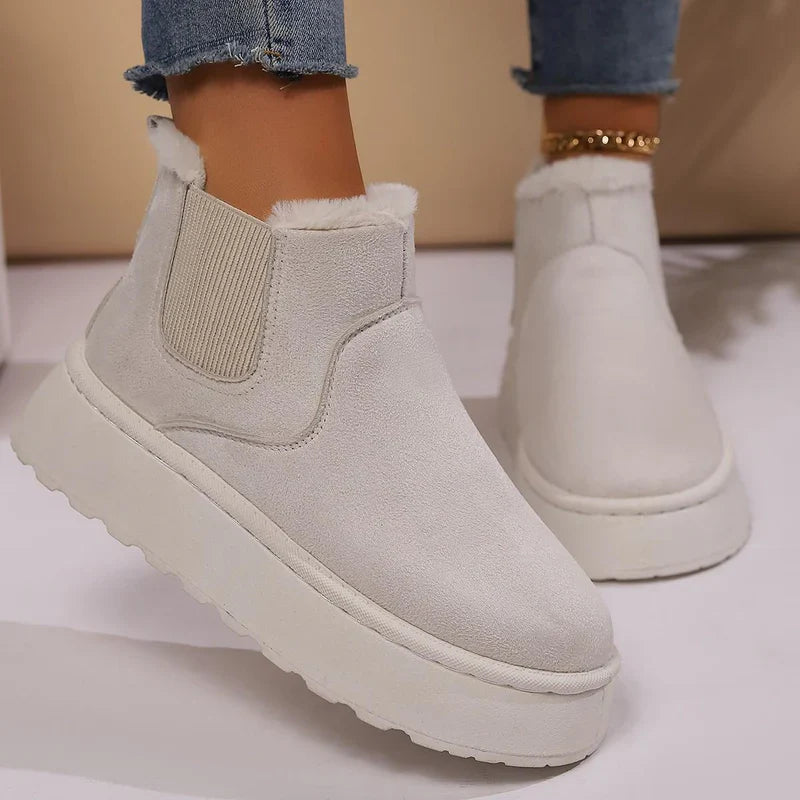Cozy Plush Boots For Winters - My Beach Shoes