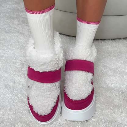 Elevated Warm And Style Comfy Fur Boots - My Beach Shoes
